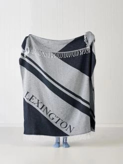 Lexington Logo Blue Throw