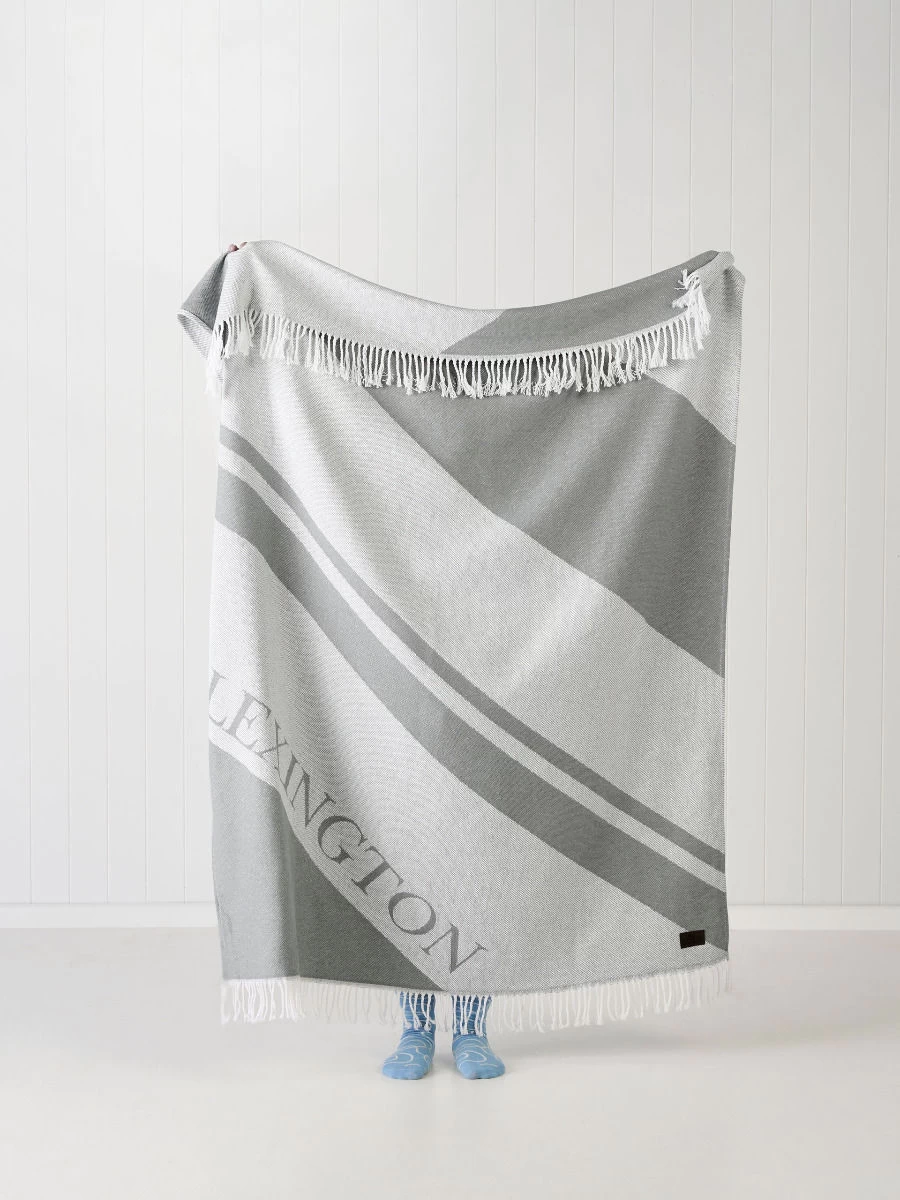 Lexington Logo Grey Throw