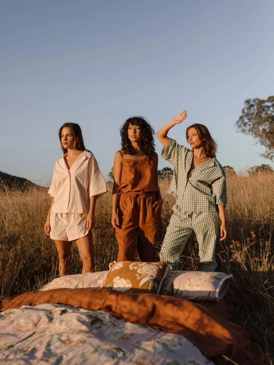 Linen House Nimes Cinnamon Linen Cami - Image 4