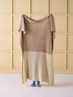 Linen House Brea Sandstone Throw