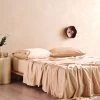 Linen House Haven Nude Pink Bamboo Cotton 500TC Sheet Set