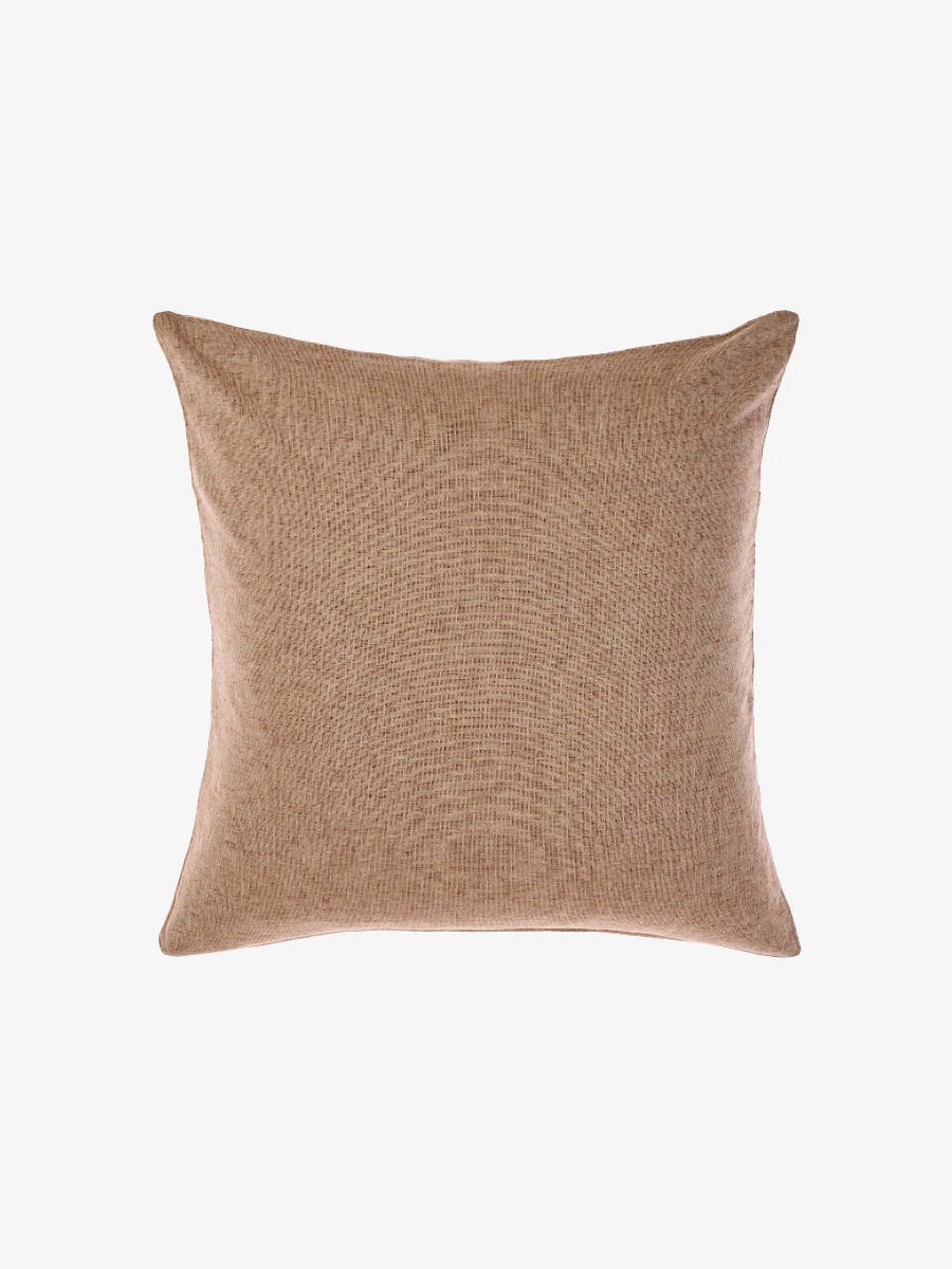 Linen House Hemp Triblend Rust European Pillowcase
