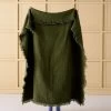 Linen House Linden Moss Linen Throw