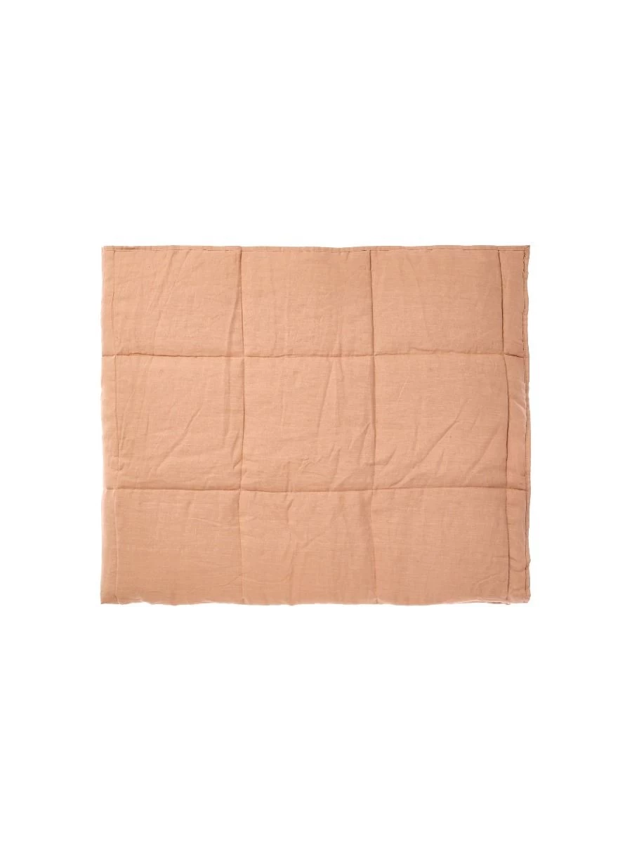 Linen House Nimes Clay Linen Coverlet - Image 4