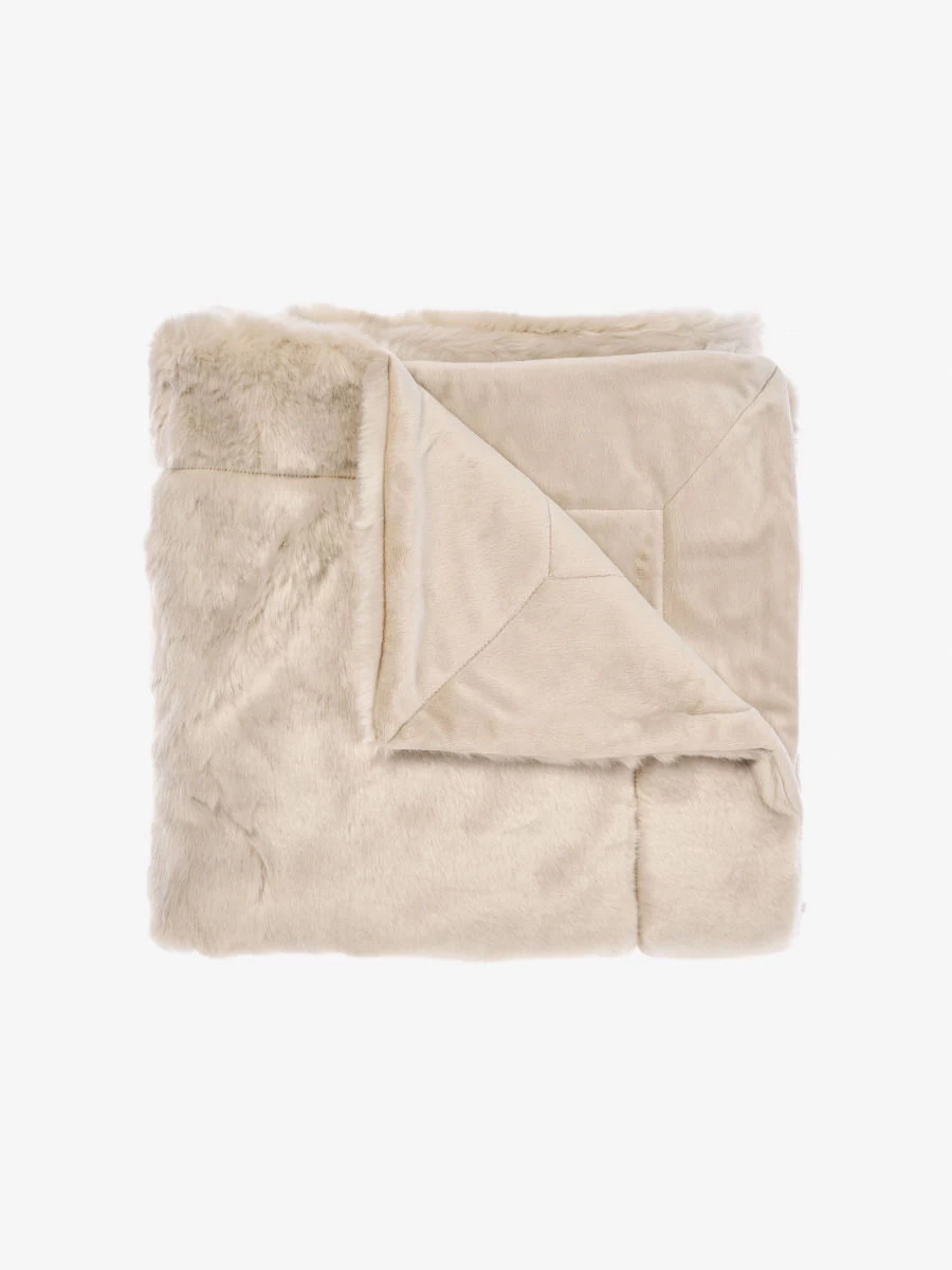 Linen House Selma Oatmeal Throw - Image 4