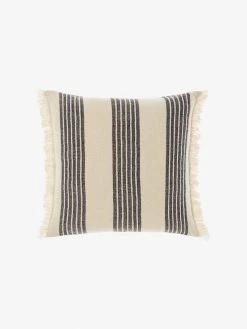 Linen House Sloan Black Cushion 50x50cm