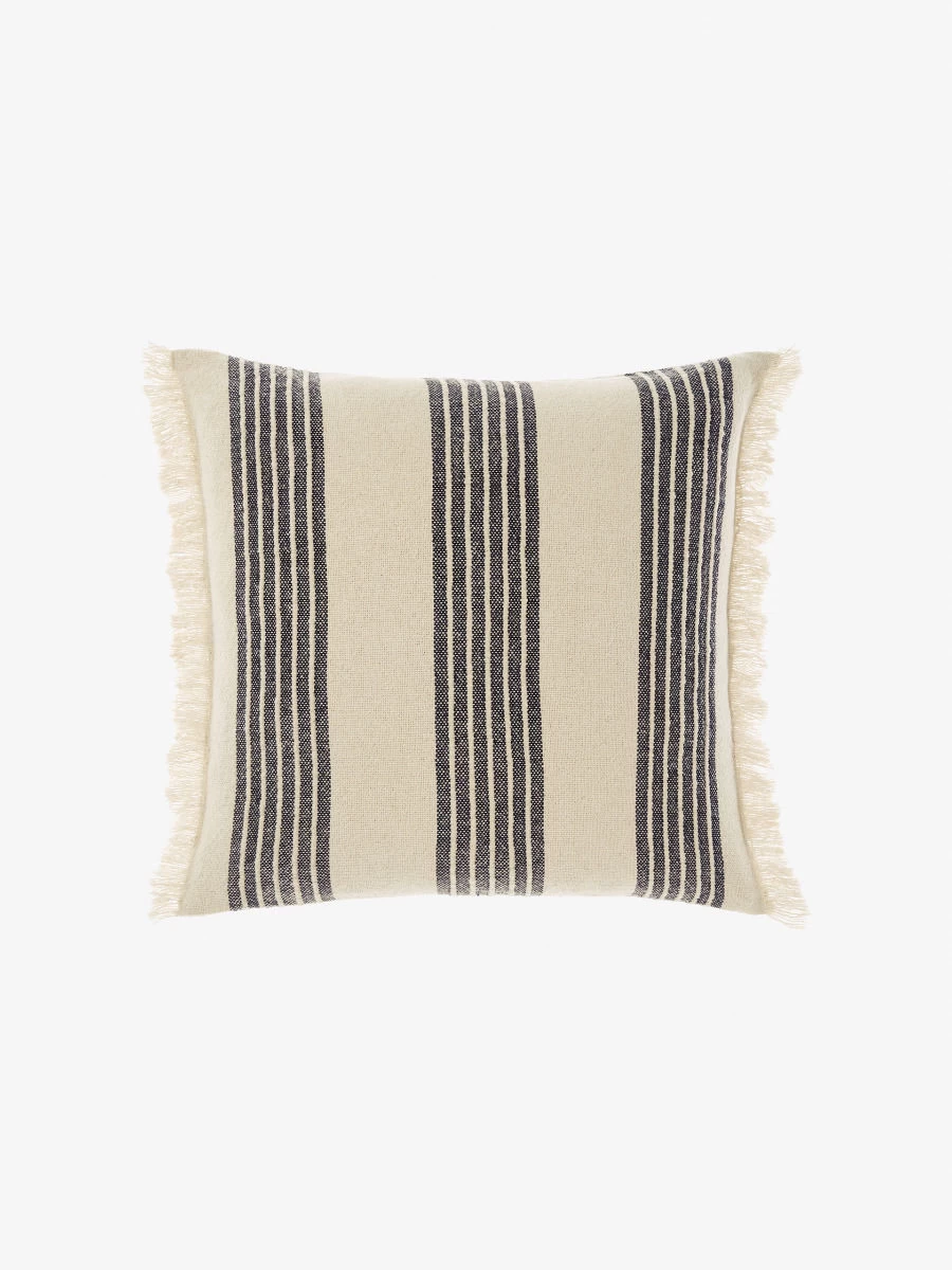 Linen House Sloan Black Cushion 50x50cm