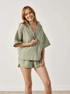 Linen House Springsteen Moss Shirt