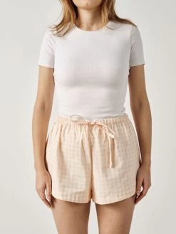 Linen House Springsteen Peach Shorts