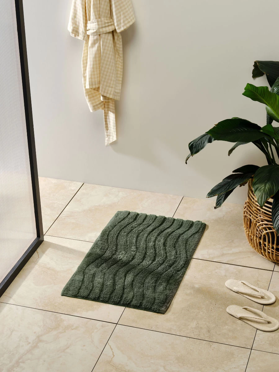 Linen House Tamber Pine Bath Mat - Image 3
