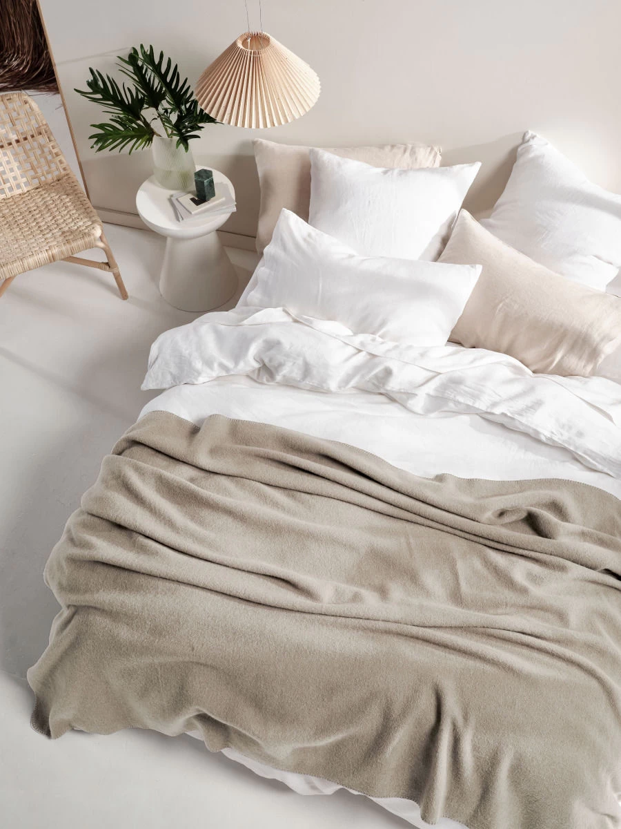 Linen House Wool Blanket - Image 2