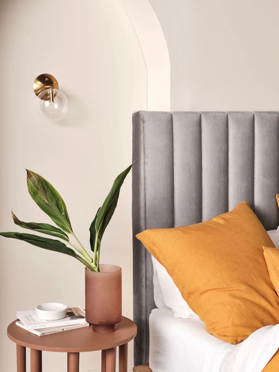 Linen House Ari Silver Bedhead - Image 6