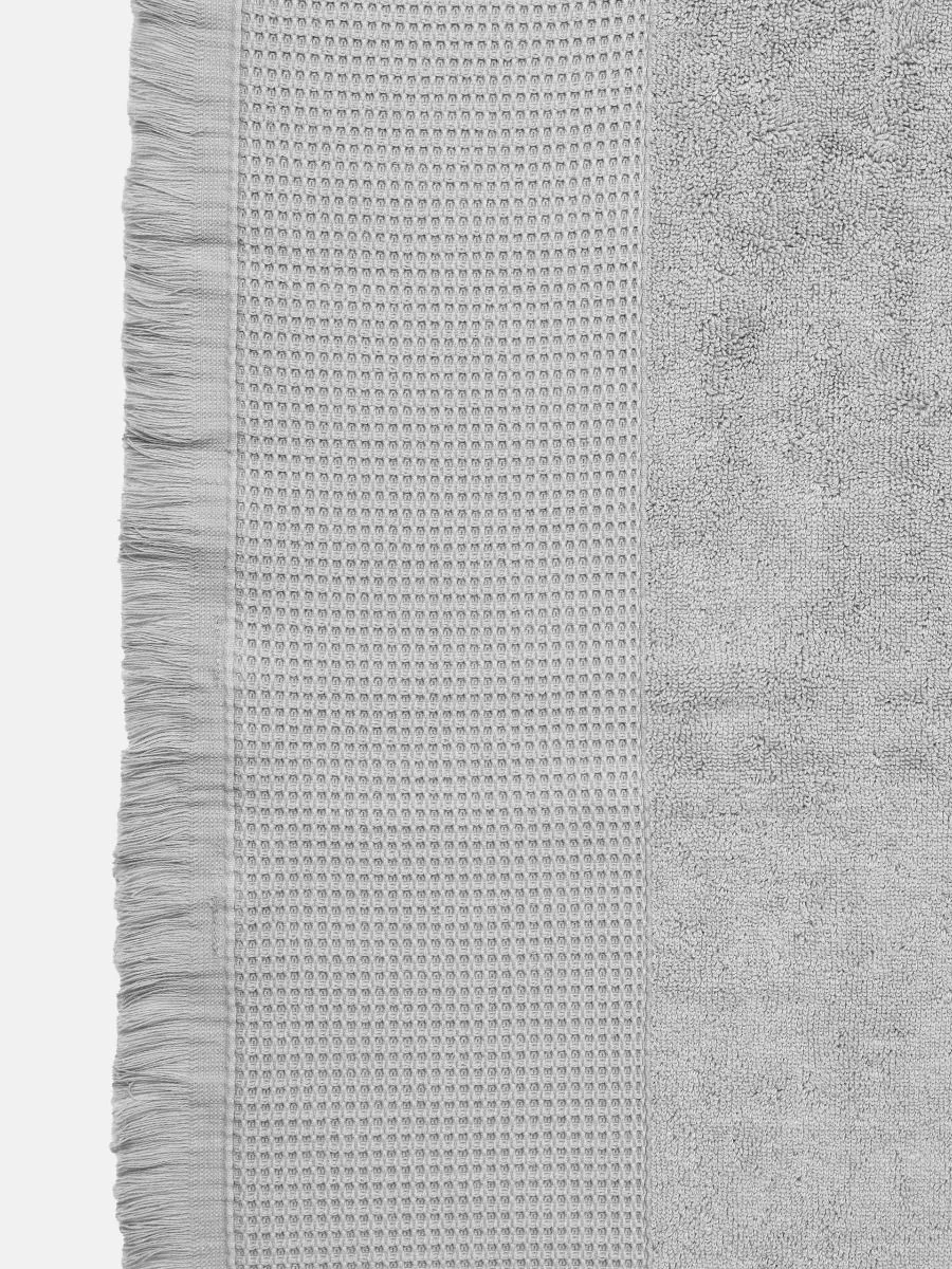 Linen House Aria Cotton/Bamboo Silver Towel Collection - Image 4