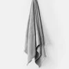 Linen House Aria Cotton/Bamboo Silver Towel Collection