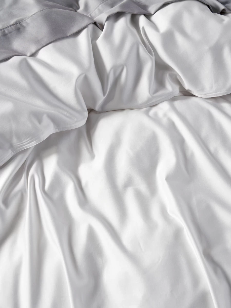 Linen House Haven White Bamboo Cotton 500TC Quilt Cover Set - Image 2