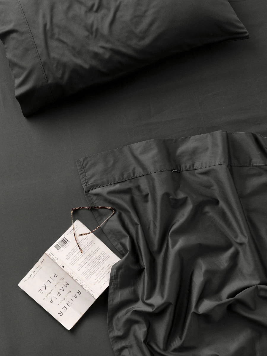 Linen House Augusta 500TC Cotton Sateen Fitted Sheet 50cm - Image 5