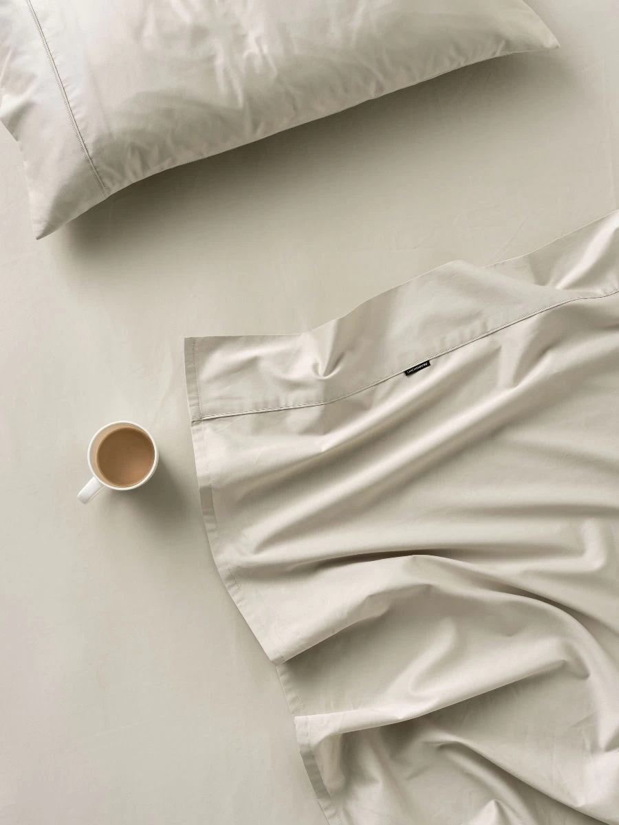 Linen House Augusta 500TC Cotton Sateen Long Single Fitted Sheet - Image 4