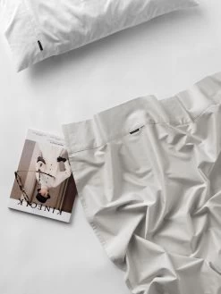 Linen House Augusta 500TC Cotton Sateen Split King Sheet Set