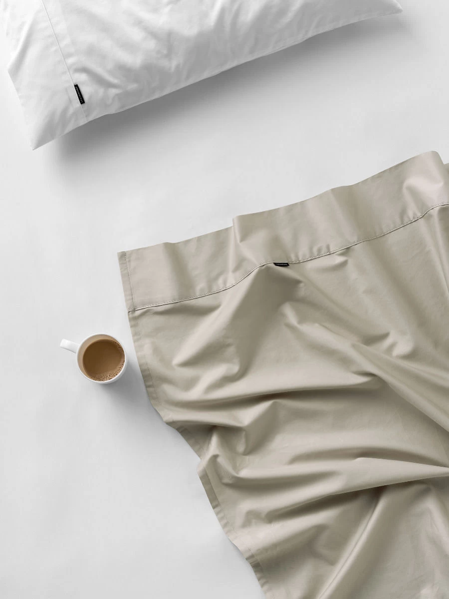 Linen House Augusta 500TC Cotton Sateen Split King Sheet Set - Image 3