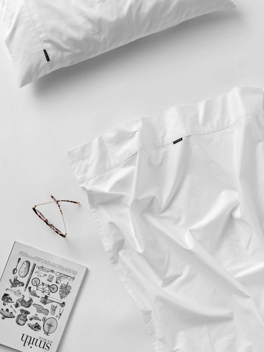 Linen House Augusta 500TC Cotton Sateen Split King Sheet Set - Image 2