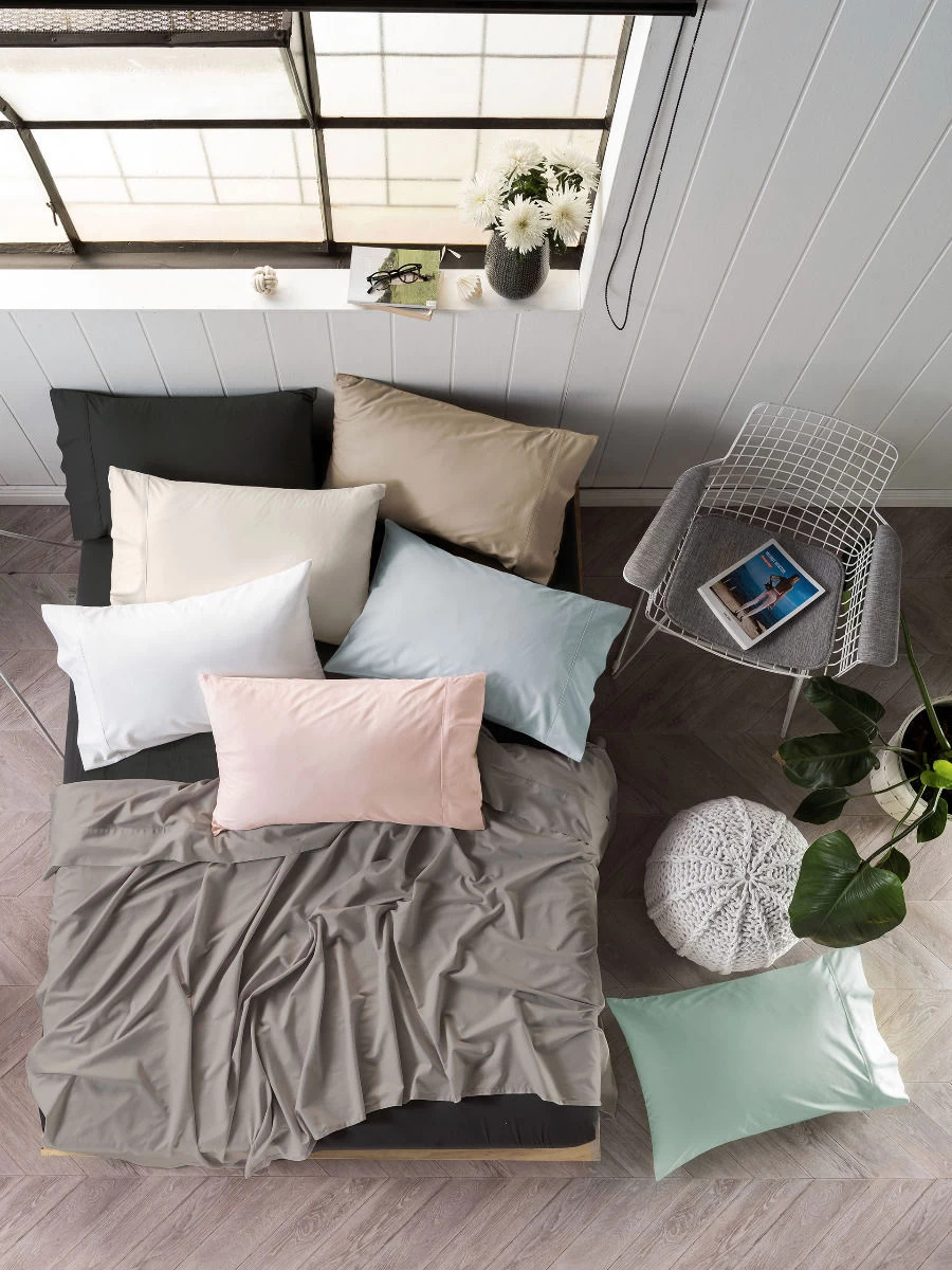 Linen House Lane 300TC Cotton Sateen Sheet Set - 40cm Wall