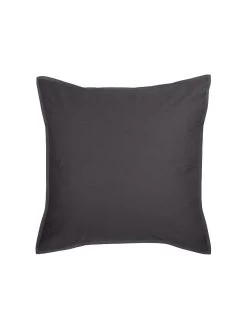 Linen House Nara Bamboo Cotton Charcoal European Pillowcase
