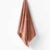 Linen House Nara Cotton/Bamboo Clay Towel Collection