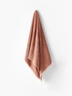 Linen House Nara Cotton/Bamboo Clay Towel Collection