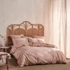 Linen House Nara Bamboo Cotton Clay Quilt Cover Set