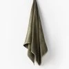 Linen House Nara Cotton/Bamboo Moss Towel Collection