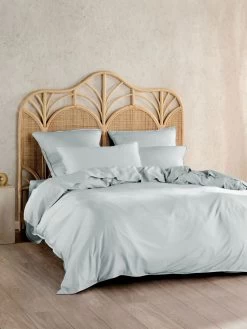 Linen House Nara Bamboo Cotton Sky Quilt Cover Set