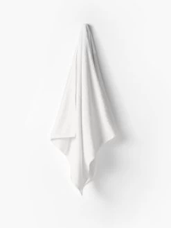 Linen House Nara Cotton/Bamboo White Towel Collection