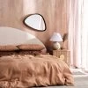 Linen House Nimes Clay Linen Quilt Cover Set
