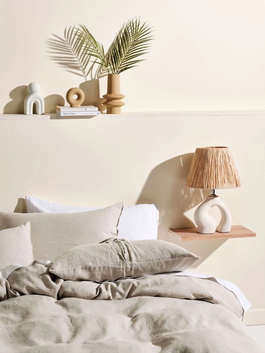 Linen House Nimes Natural Linen Quilt Cover Set - Image 8