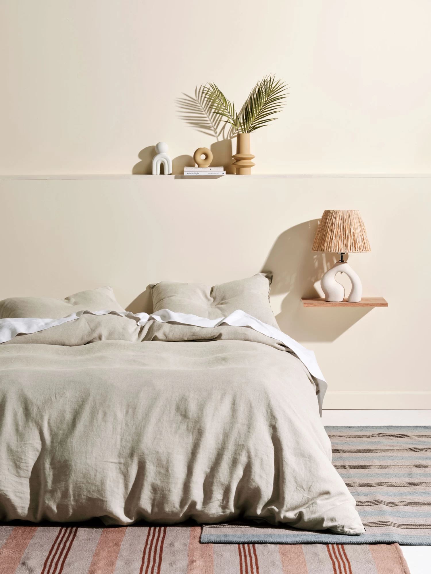 Linen House Nimes Natural Linen Quilt Cover Set - Image 5