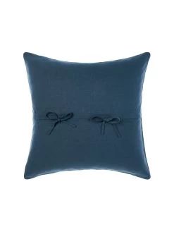 Linen House Nimes Navy Linen European Pillowcase