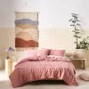 Linen House Nimes Rosette Linen Coverlet