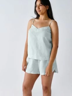Linen House Nimes Sky Linen Cami