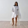 Linen House Nimes White Linen Short Robe