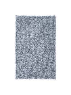 Linen House Reed Toggle Blue Bath Mat - 1700 GSM