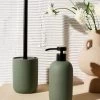 Linen House Seaspray Olive Bathroom Accessories Collection