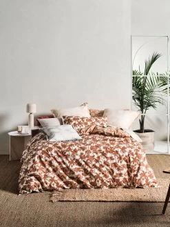 Linen House Tourelles Paprika Quilt Cover Set