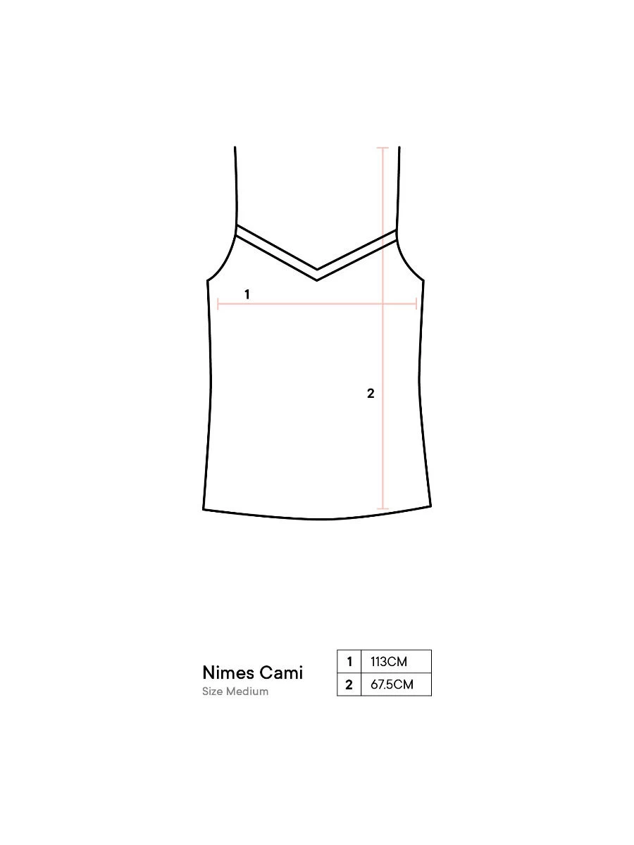 Linen House Nimes Natural Linen Cami - Image 4