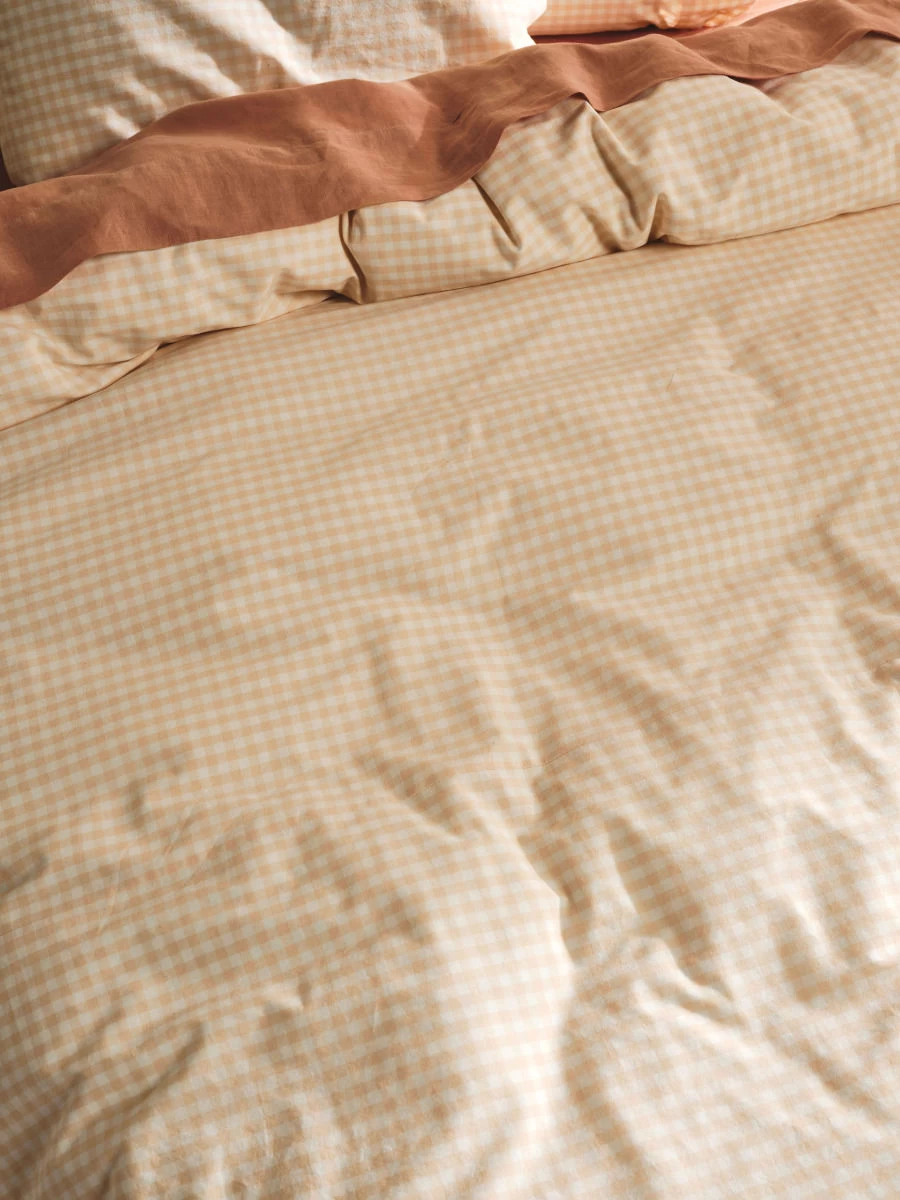 Linen House Springsteen Peach Quilt Cover Set - Image 2