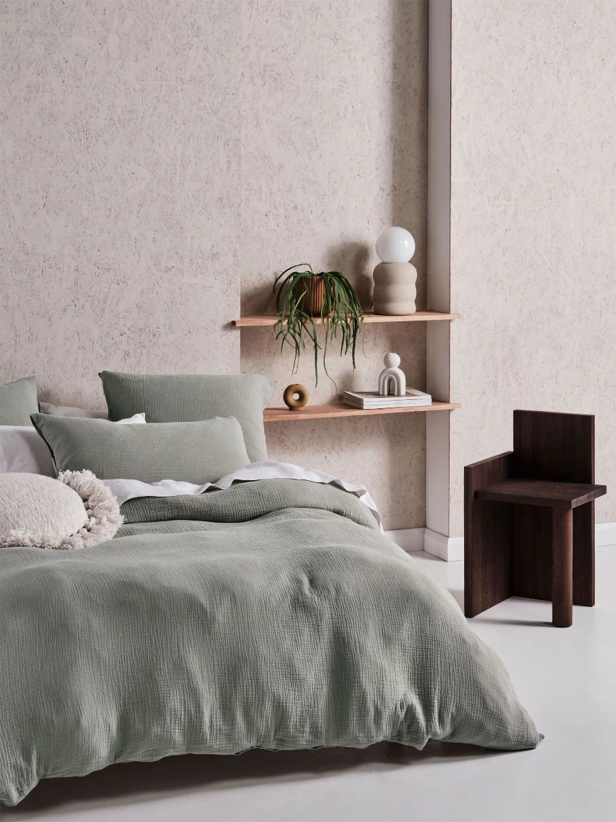 Linen House Elysian Sage Quilt Cover Set - Image 4