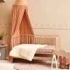 Springsteen Peach Cot Coverlet